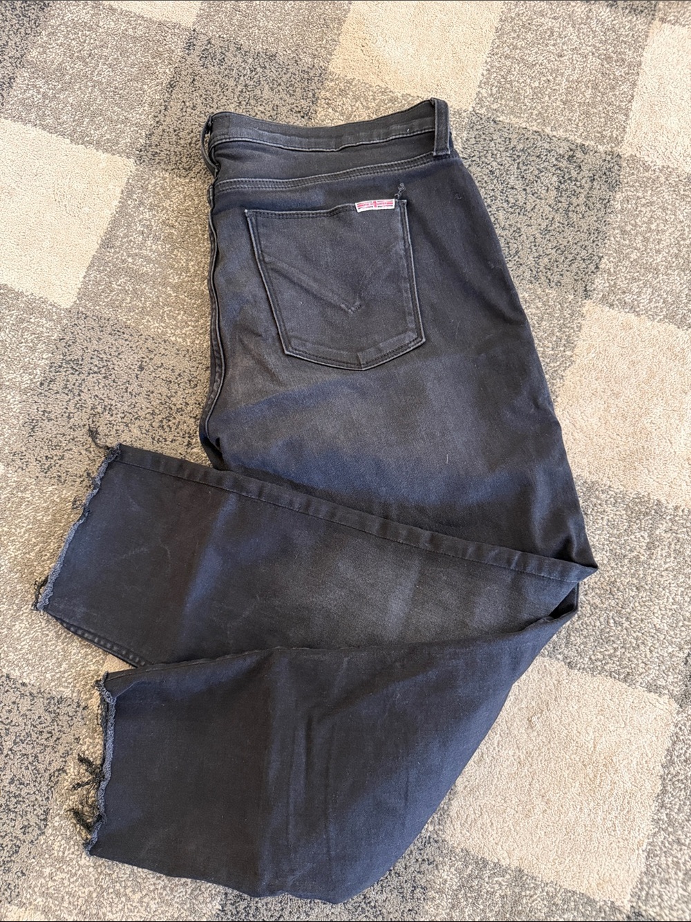 Hudson Jeans Black Low Rise Skinny Krista